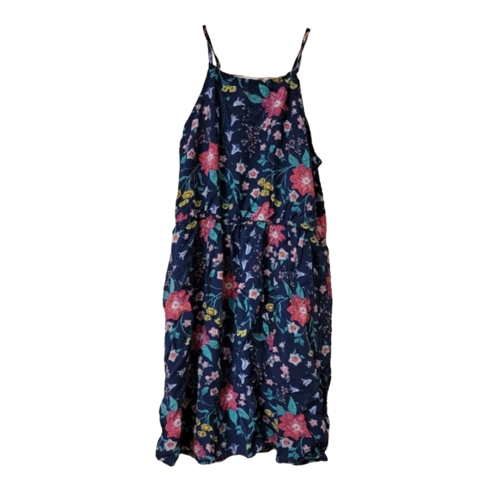 Old Navy‎ Girls Flower Dress - Blue - Large 10/12